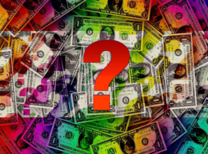 Question Mark on Money