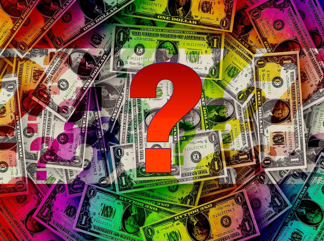 Question Mark on Money