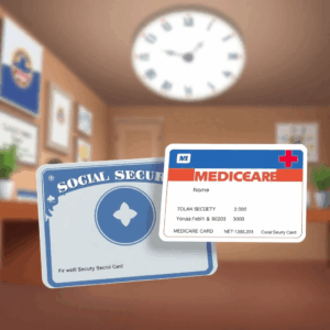 Social Security and Medicare Cards